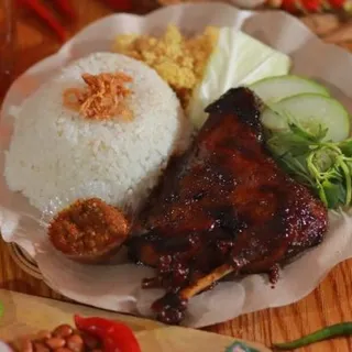 Nasi Bebek Bakar