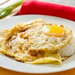 Nasi Ati Ampela Telur Ceplok
