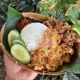Nasi Telor Nugget
