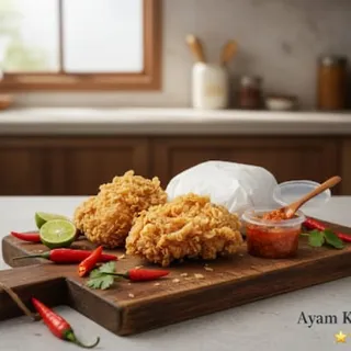 Nasi Ayam Sambal