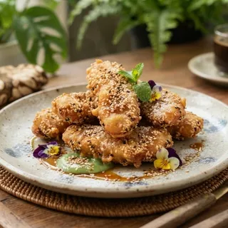 Pisang Goreng Wijen