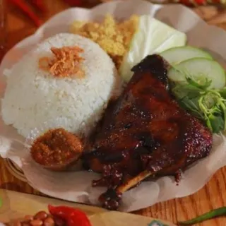 Nasi Bebek Bakar