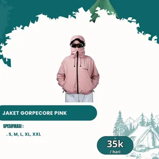 JAKET Gorpcore PINK
