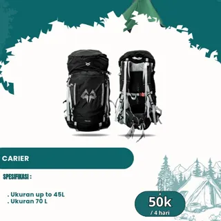 TAS KERIL UK 40 - 60 L Per Trip