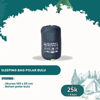 SLEEPING BAG POLAR BULU 