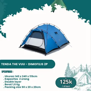 Tenda Dimofilis 2p Per Trip