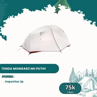 Tenda Mongar 2 NH Putih 