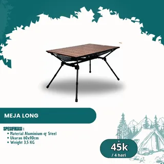MEJA LONG per Trip