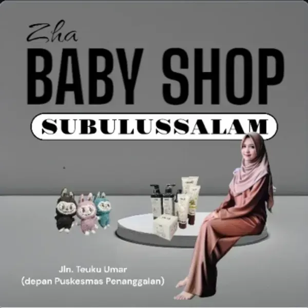 Logo ZHA BABY SHOP 