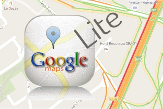 Novità: Google Maps Lite