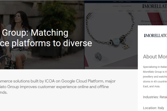 ICOA: un (due!) Case Study per la Google Cloud Platform!