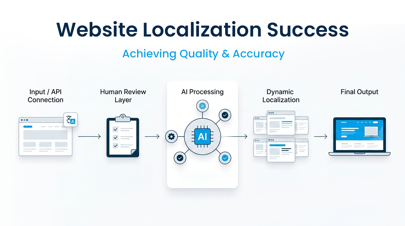 website localization workflow