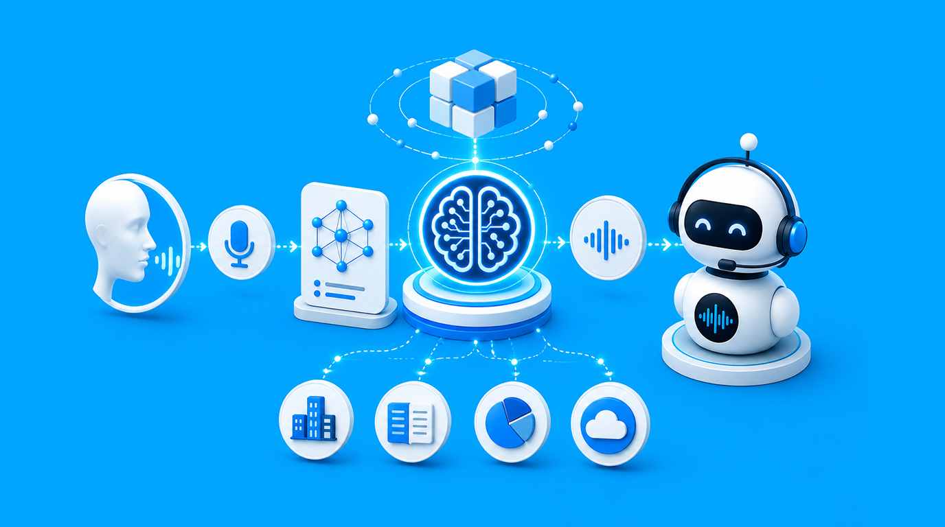 How Do Domain Language Models Power Conversational AI Voice Bots?