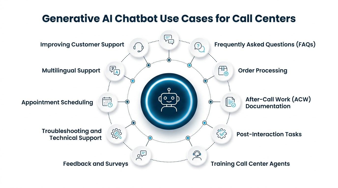 Generative AI Use Cases for Call Center