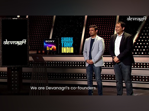 Nakul and Himanshu, Co-founders of Devnagri at Shark Tank Show