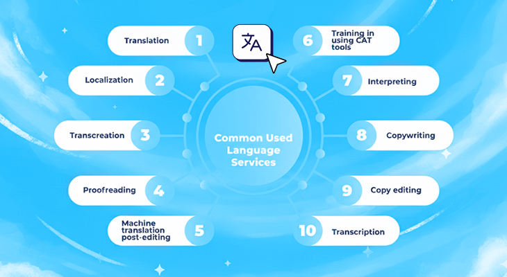 Common Used Language Services