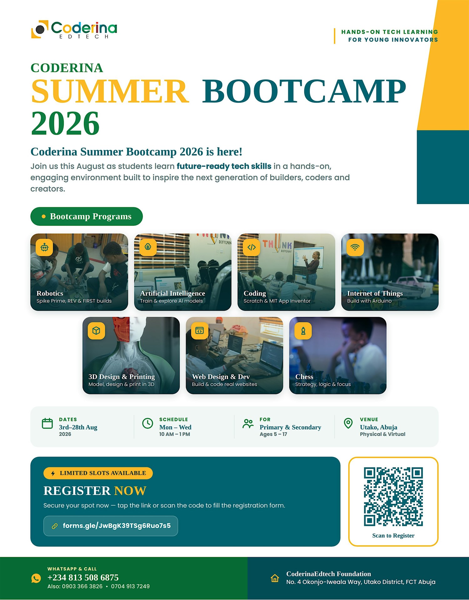 CODERINA SUMMER BOOTCAMP