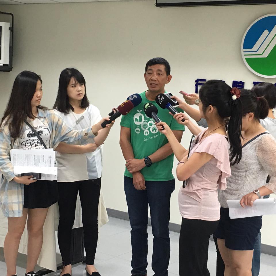大豐環保董事長接受採訪