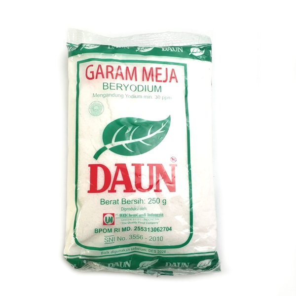 (40Pcs/Karton) Garam Daun 1 Bal x 40 Pcs 250 gr by Dagangan