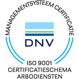DNV is één van de grootste certificatie-instellingen wereldwijd en zorgt voor de jaarlijkse externe audit van onze organisatie.