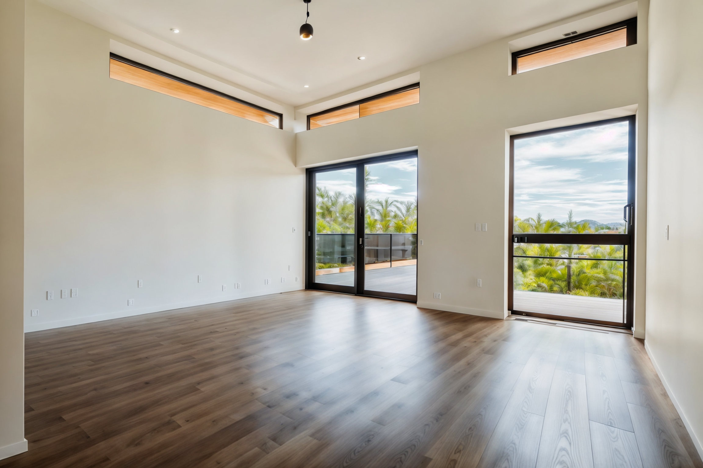 Virtual Staging Render of Living Room