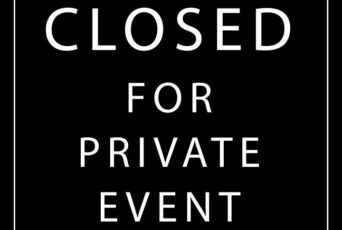 MUSIC Closed for Private Event