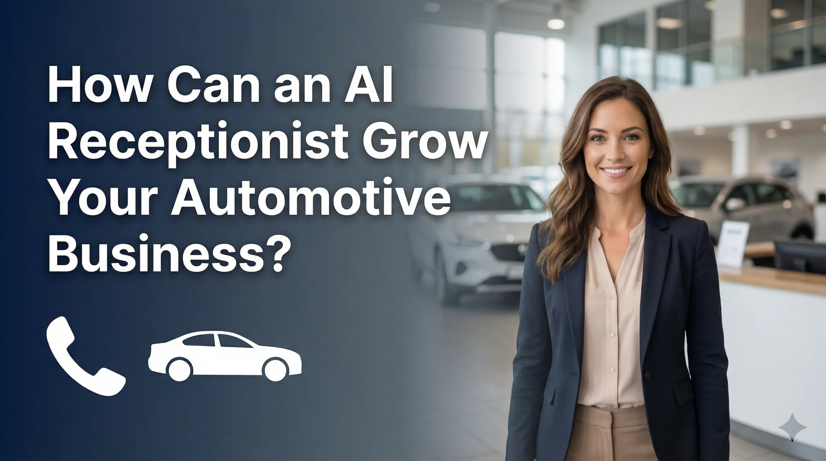 AI receptionist helping automotive businesses manage customer calls and grow revenue