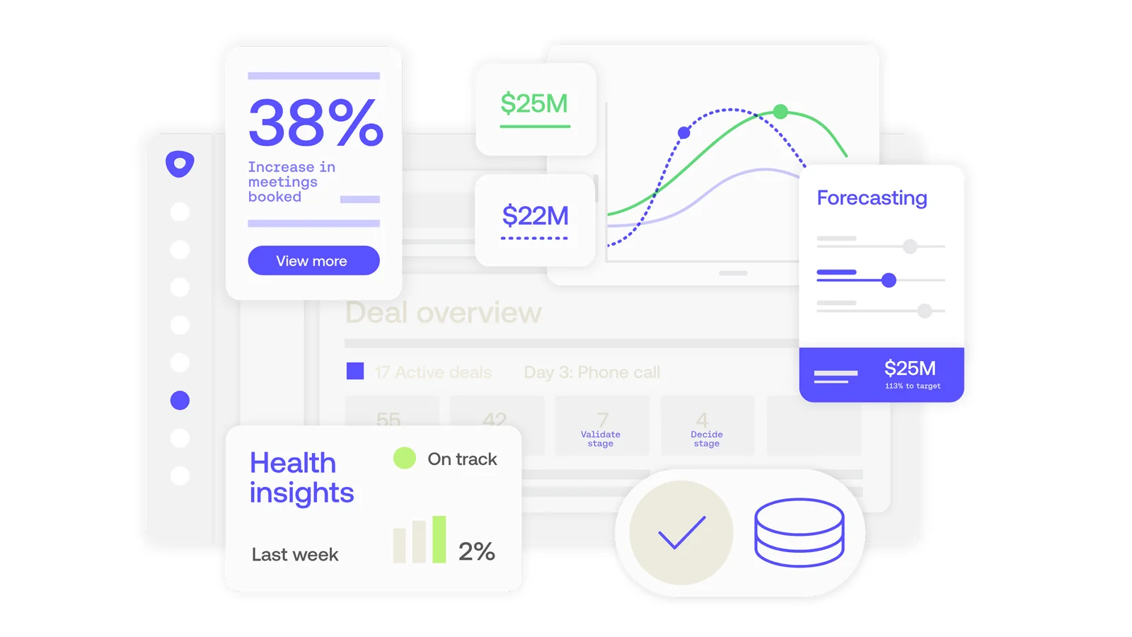 Outreach.io sequence editor with conversational intelligence sidebar