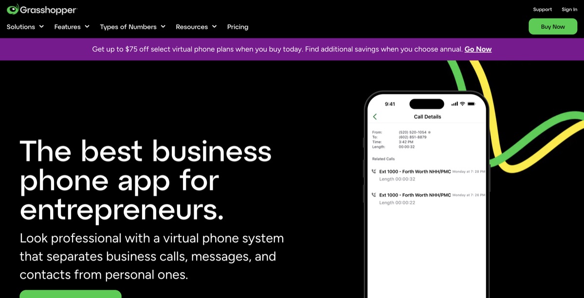 Grasshopper homepage