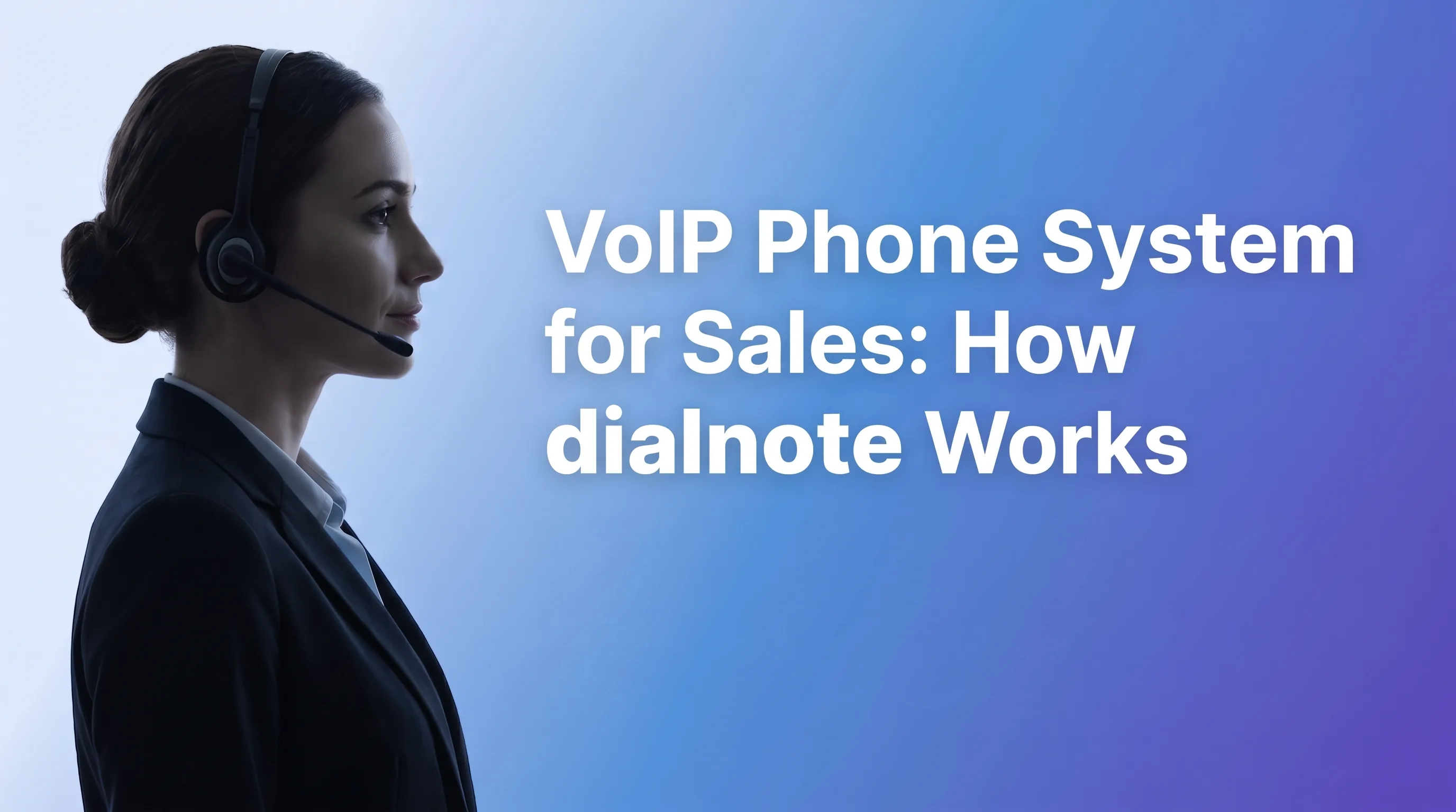 Sales team using a VoIP phone system to handle inbound calls