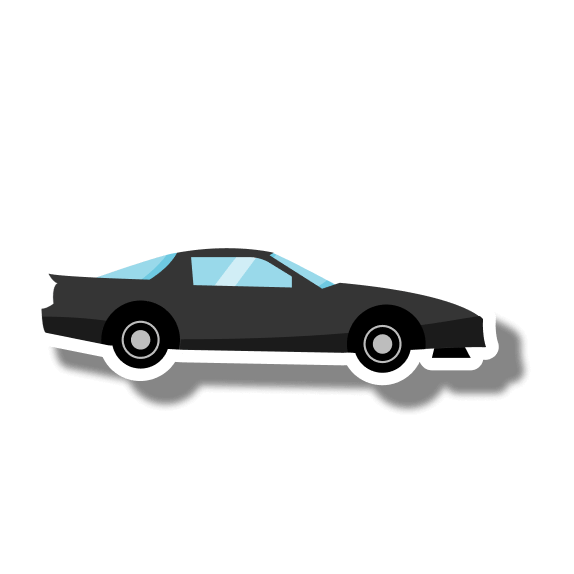Black car