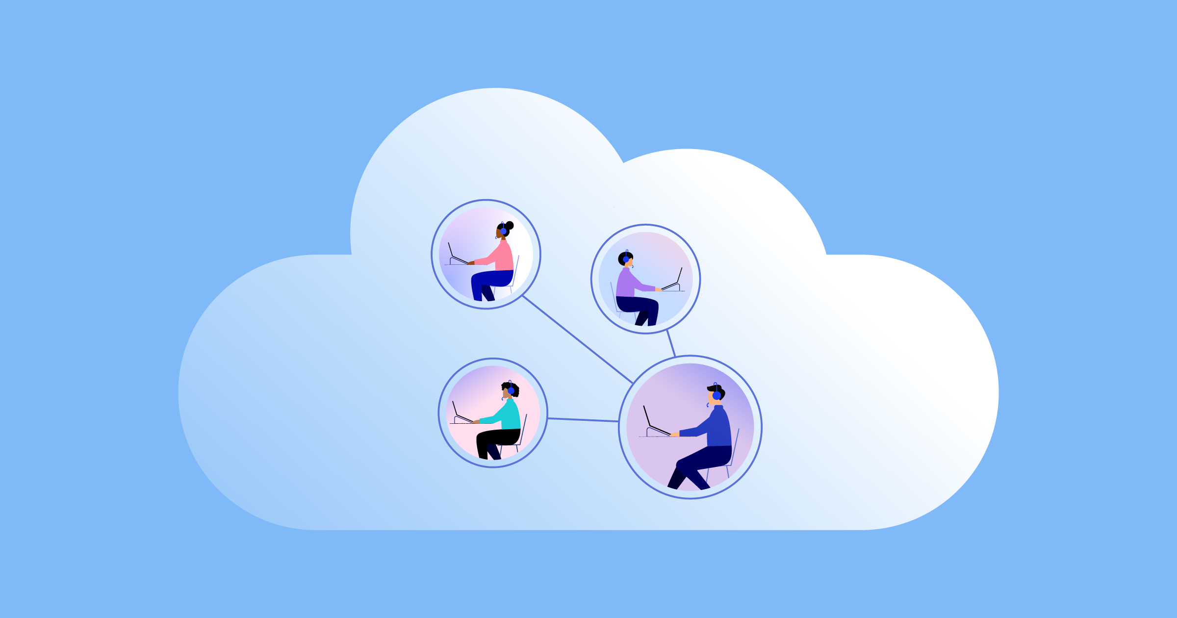 Hire call center agents that work from anywhere
