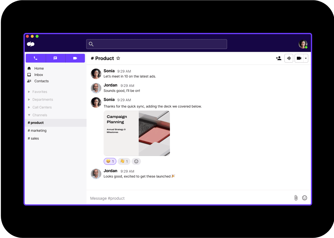 Conversations UI