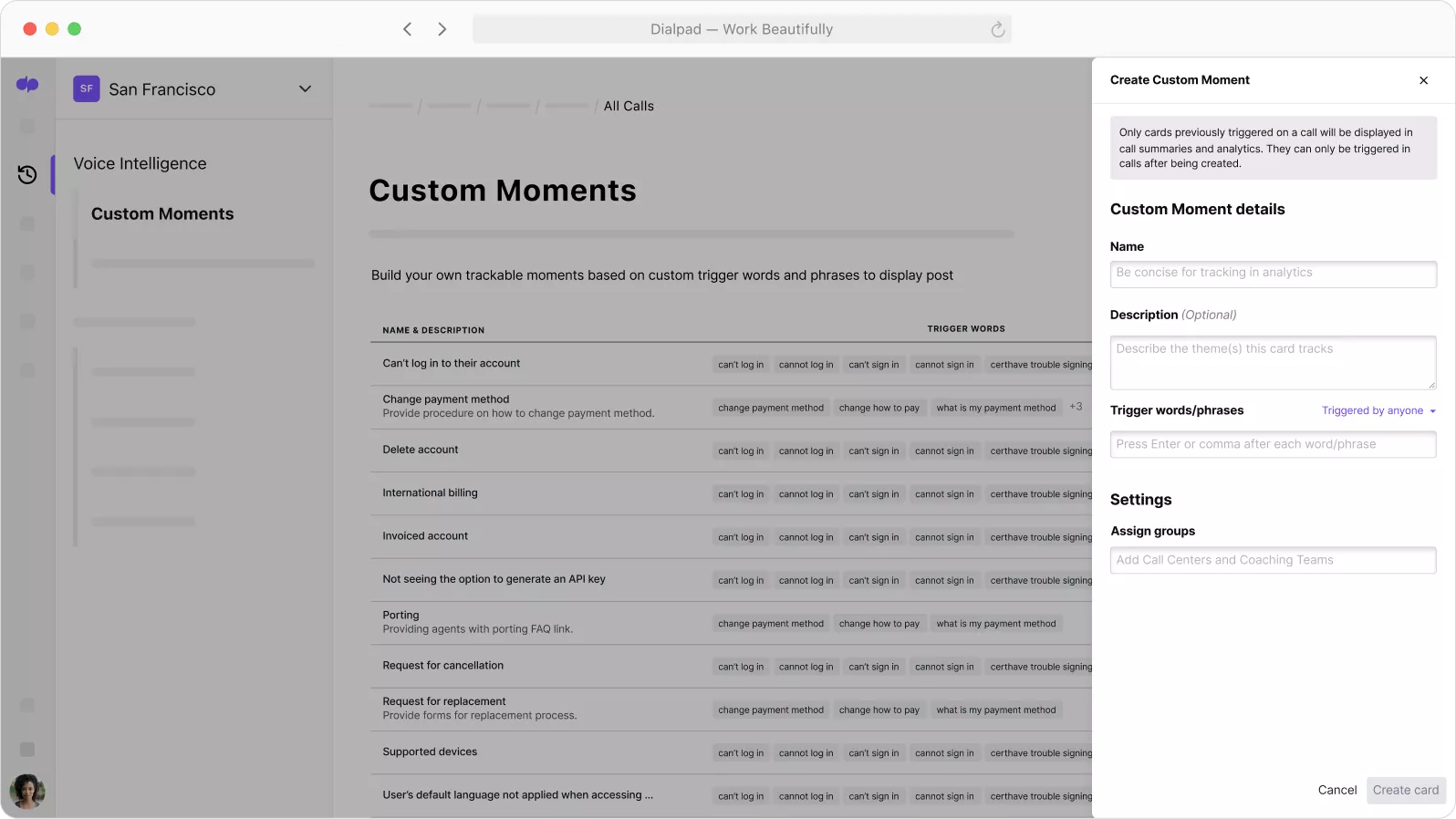 Create Custom Moment blog size v4