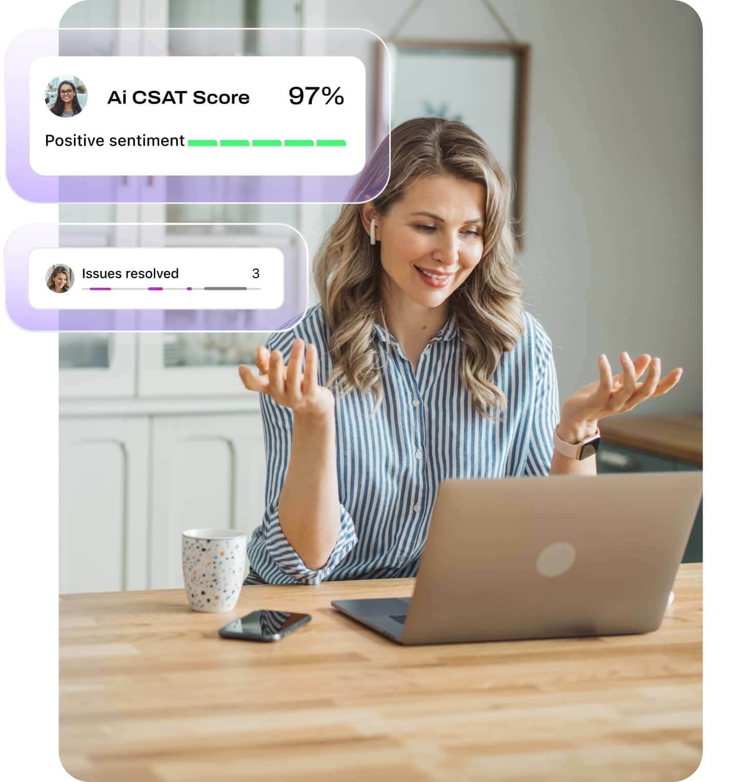 Customer satisfaction score