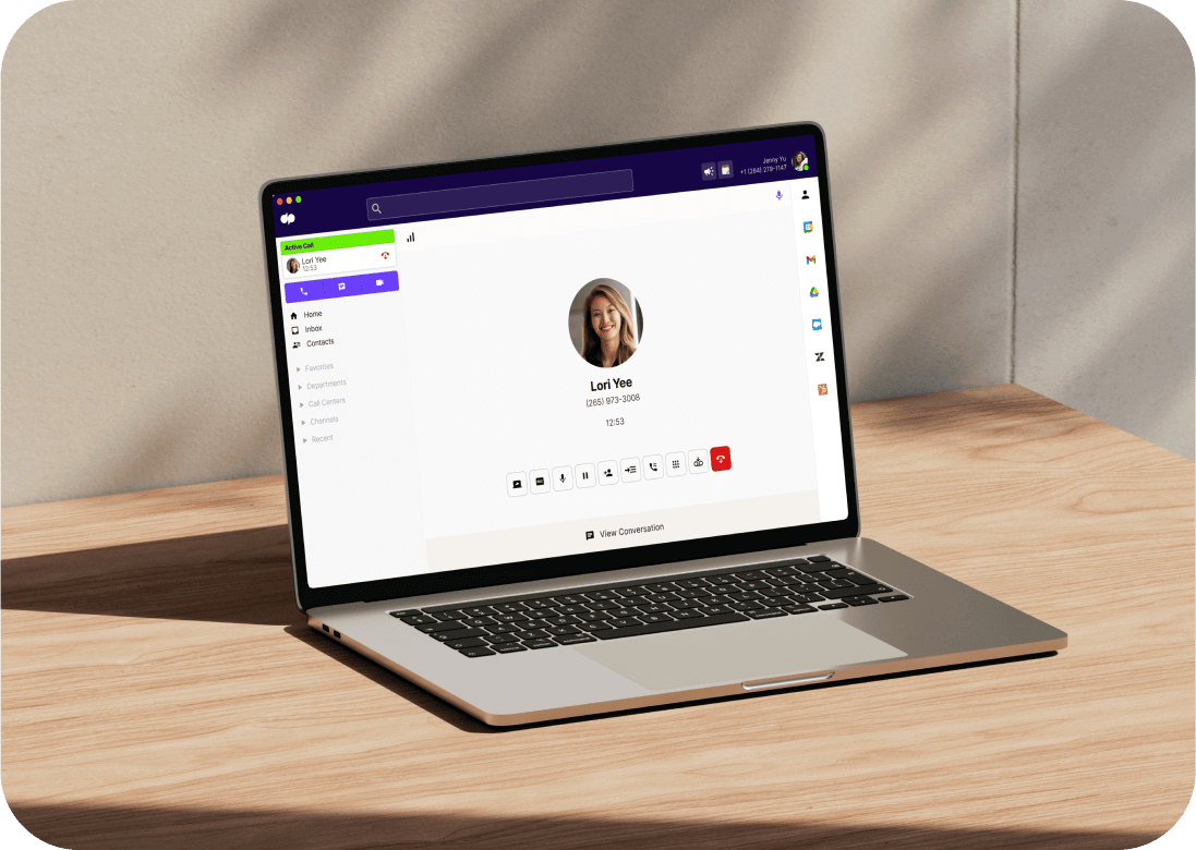 Dialpad Meetings UI