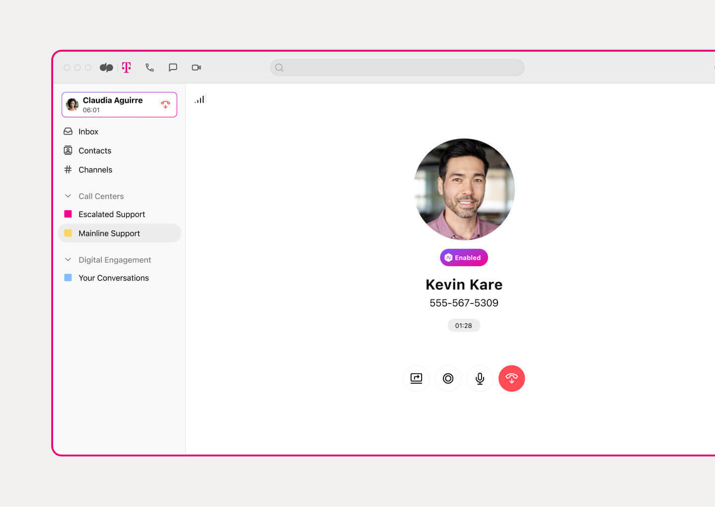 Dialpad Talk UI