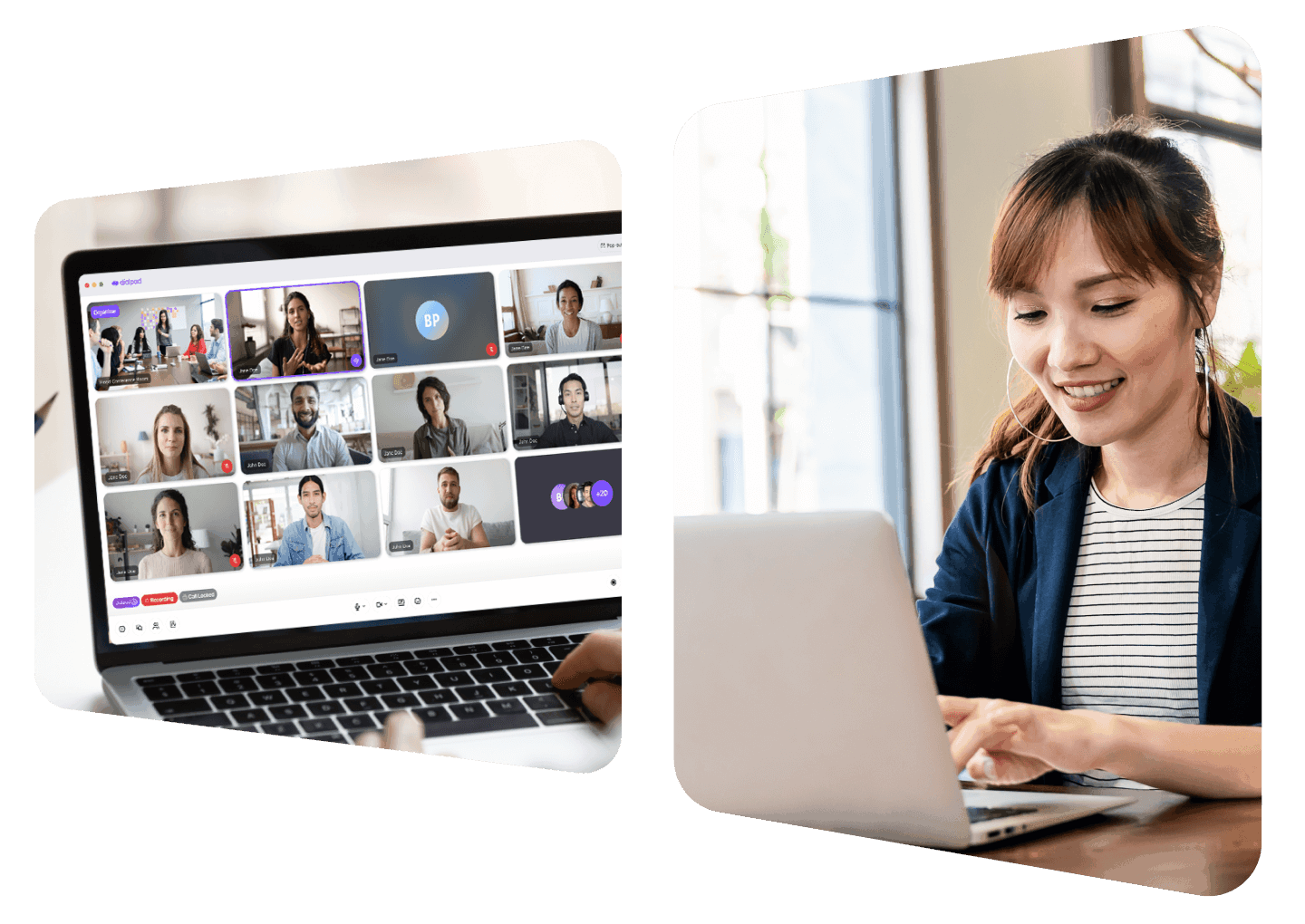 Dialpads video conferencing feature