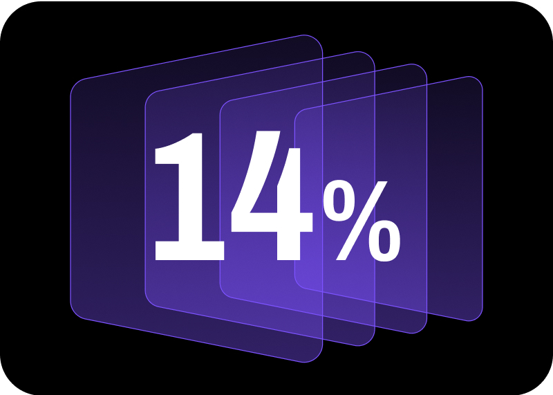 Fourteen percent