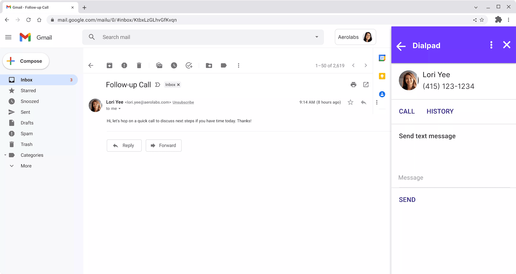 Gmail Integration