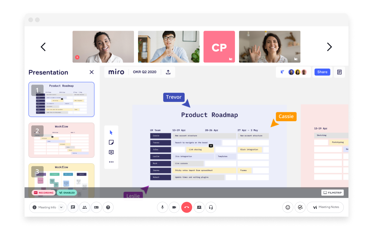 Loud announcement Dialpad Miro Integration 2