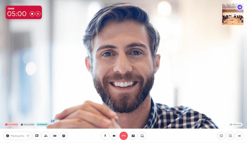 Meeting Timer in Dialpad Meetings blog size