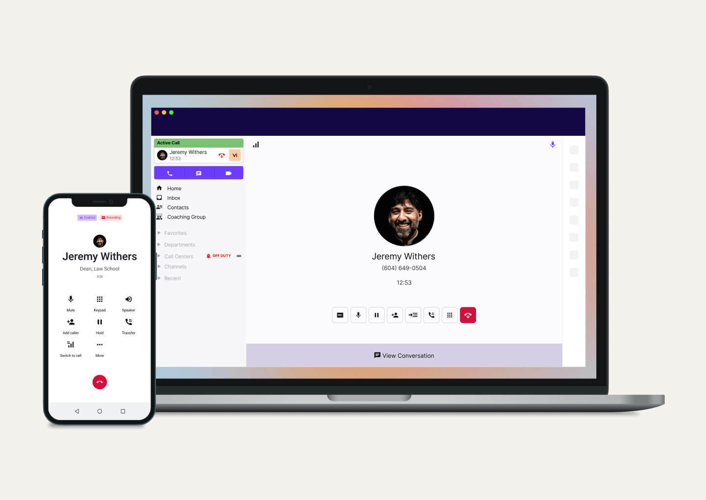 conference calls from dialpad's desktop and mobile app