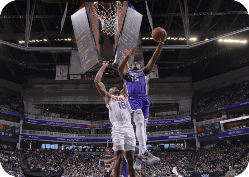 Sacramento Kings play againts the Suns