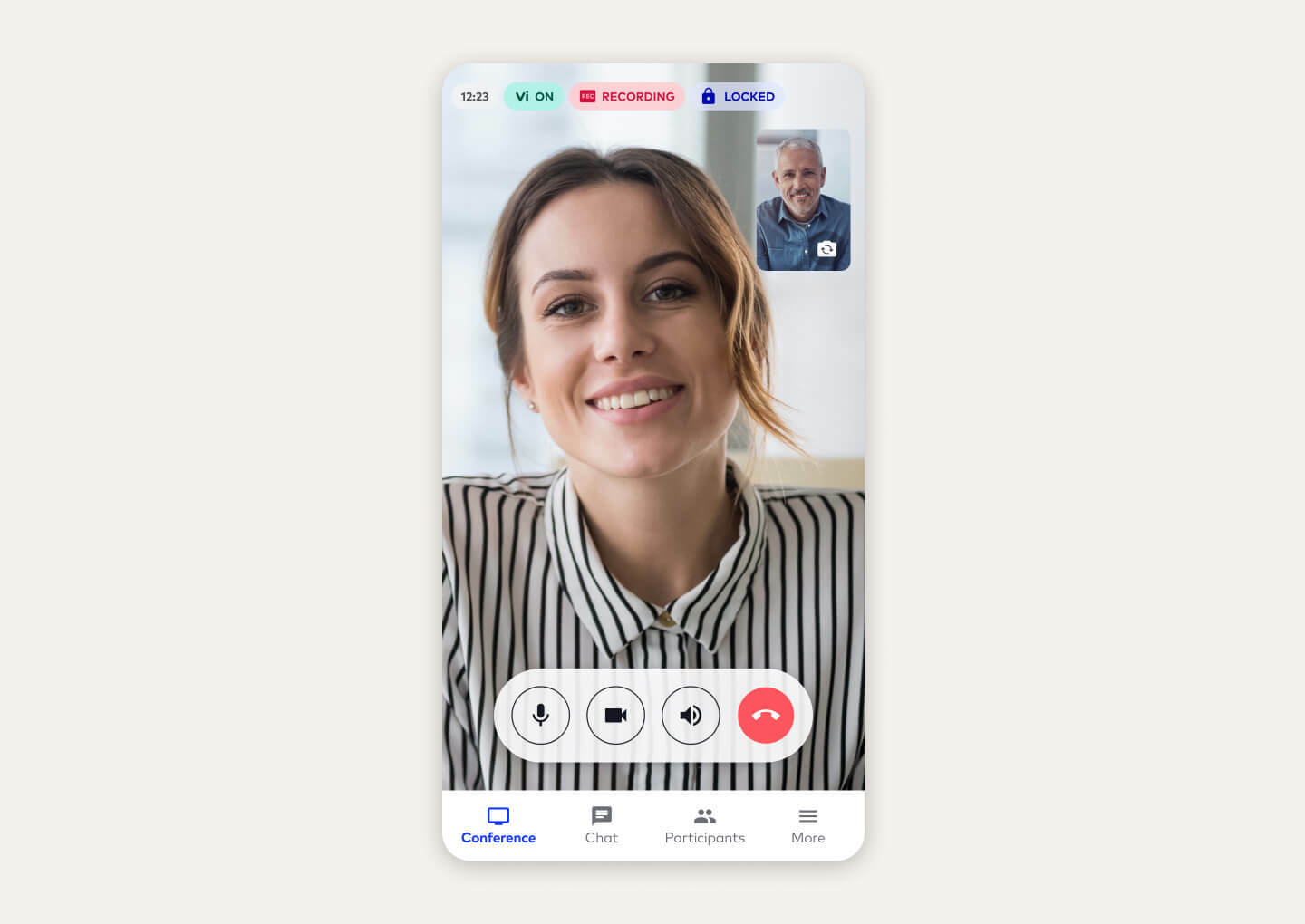 Single video chat