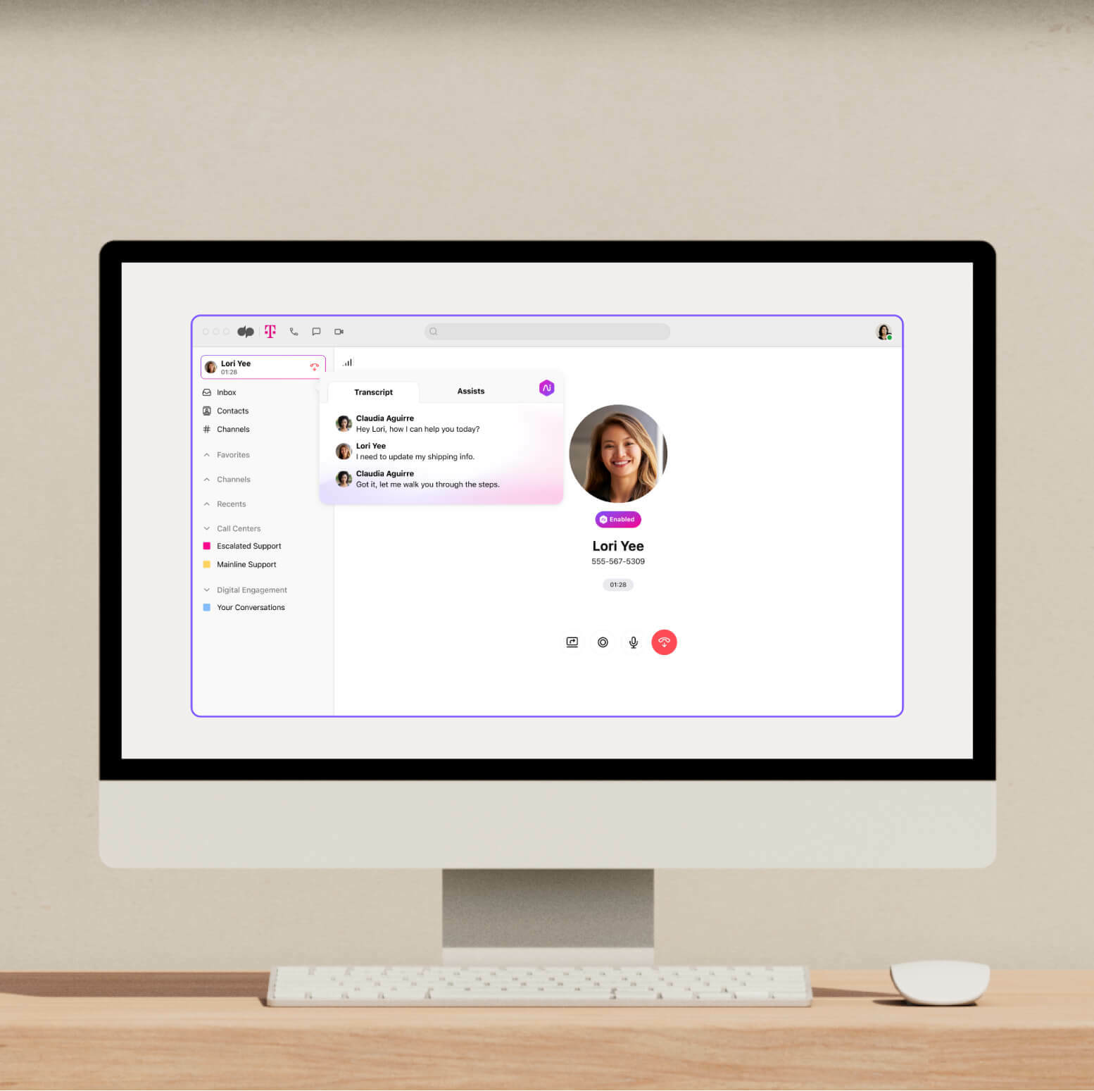 T Mobile Collaborate UI