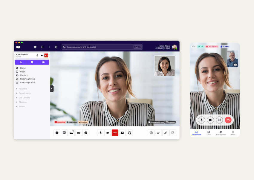 Video on desktop and mobile blog size