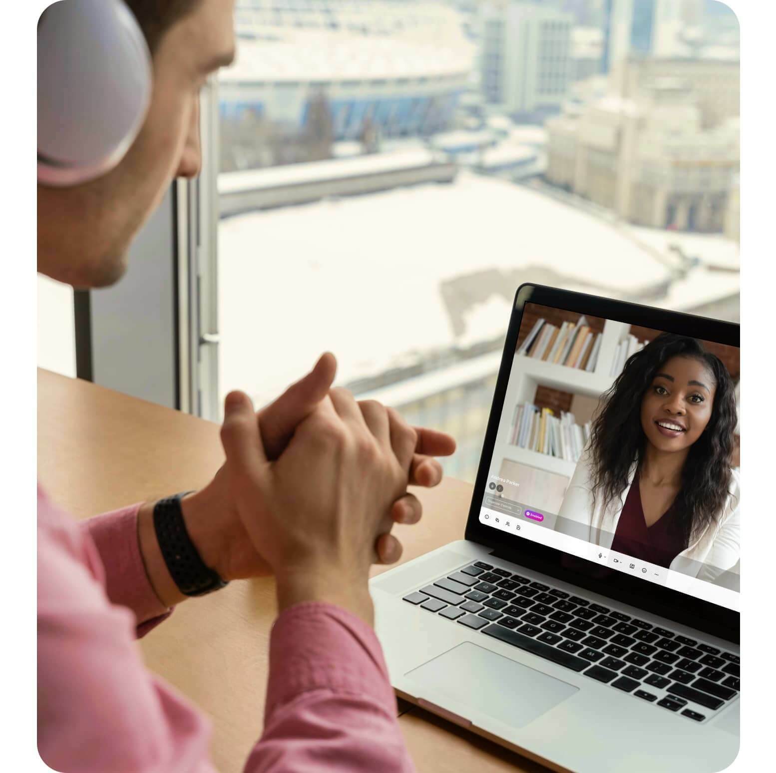 Virtual interview through Dialpad Meetings