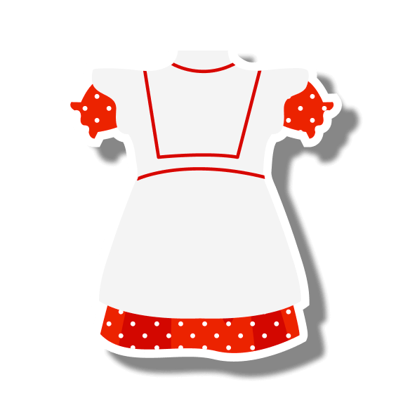 White dress
