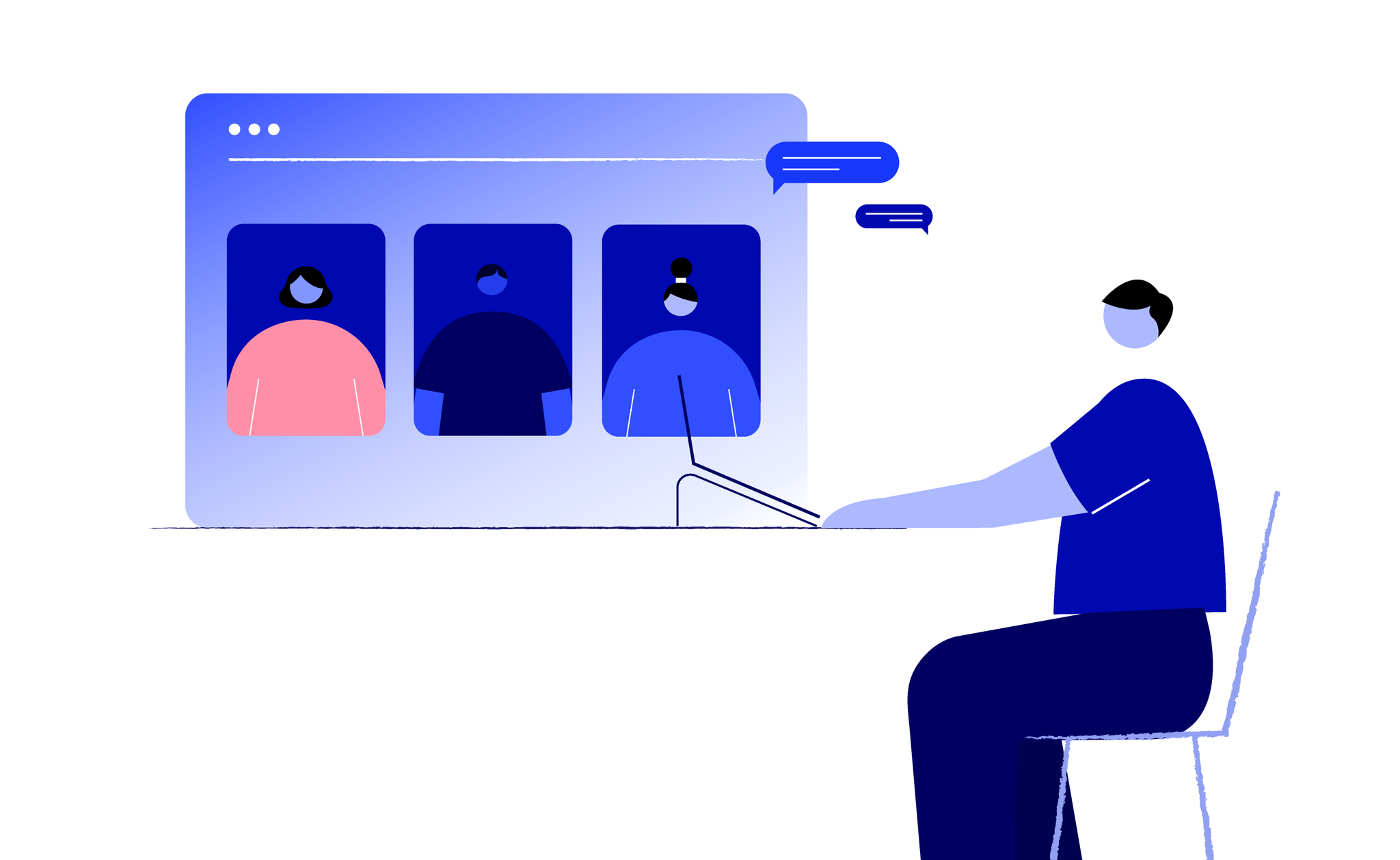 Video conferencing and screen sharing